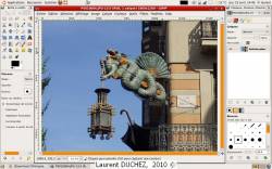 GIMP : retouche avancée sous Windows, Linux et Mac OSX
(cliquez pour agrandir) GIMP